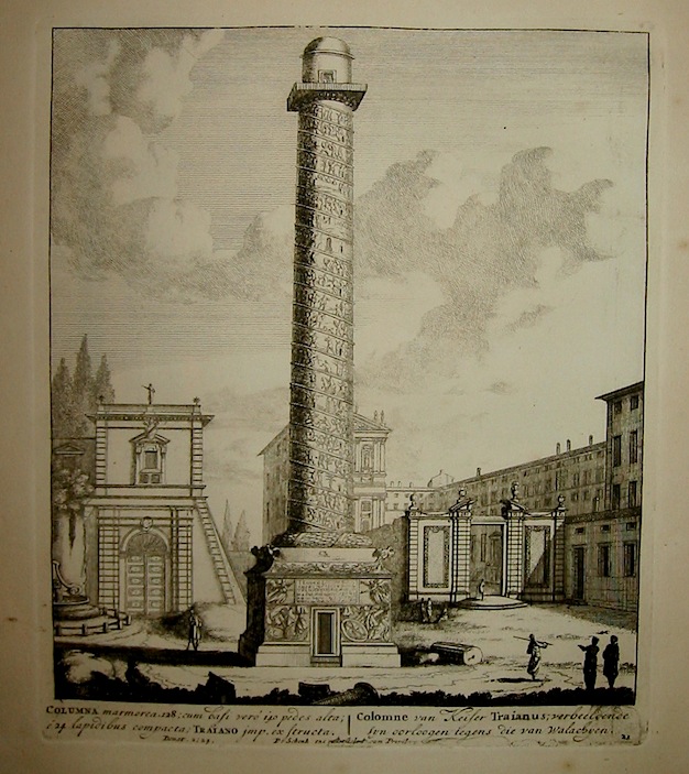 Schenk Peter (1660-1711) Columna marmorea... Traiano Imp. exstructa 1705 Amsterdam
